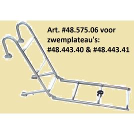48.575.06 Zwemtrap voor zwemplateau's 48.443.40/41 en S1900027.