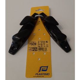 16678 Verhaalklamp kunststof - lengte 150 mm. Prijs per paar.