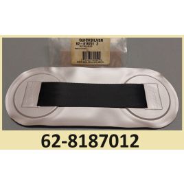 62-8187012 Zitbank patch (parelmoer) voor Quicksilver rubberboten.