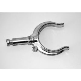 115 Aluminium roeidol met vergrendeling en borgoogje.