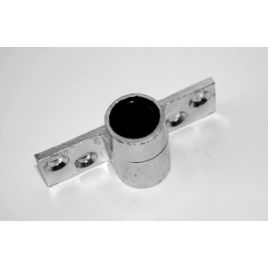 130 Aluminium roeidolhouder met vergrendeling (zijmontage aanbouw).