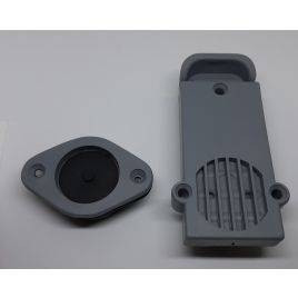 A403612 Kunststof zelflozer met afsluiter. 19/27 mm.