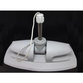 011001GR Roeidolhouder grijs voor Suzumar/Nimarine rubberboten >2006.