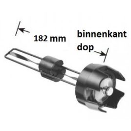 823535 Tankdop met ingebouwde niveau meter voor 12 liter tank.