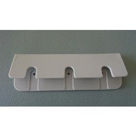 011032GR Haak voor onderzijde zitbank rubberboot. Grijs.